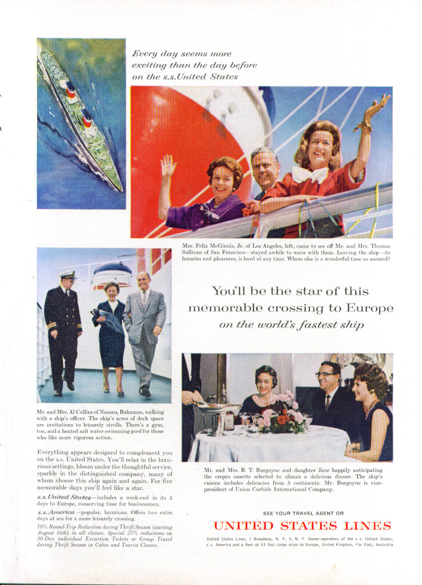 Image for You'll be the star S S United States ad 1962