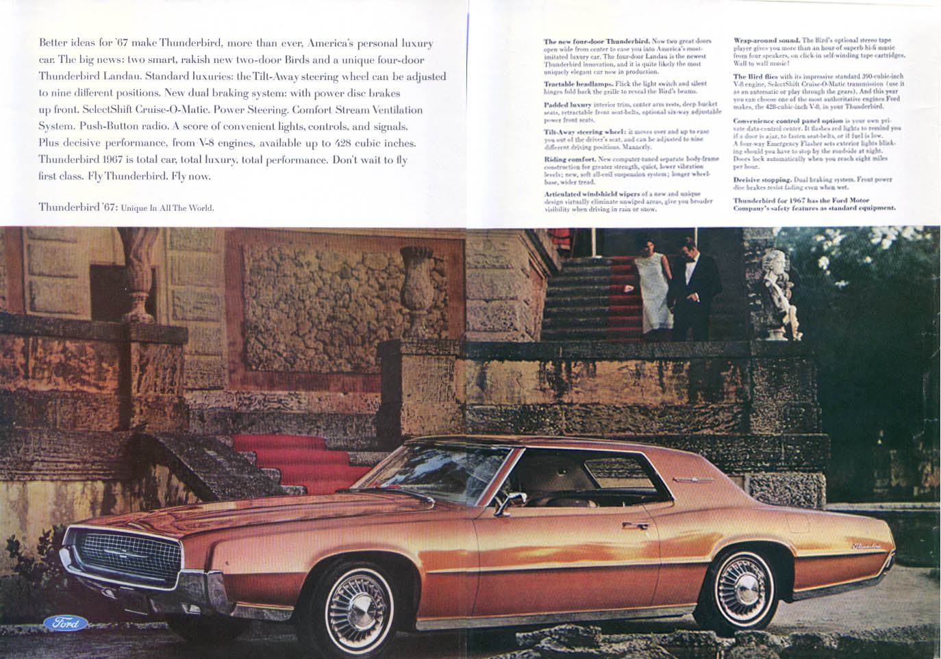 Image for Ford Thunderbird Fly Now ad 1967