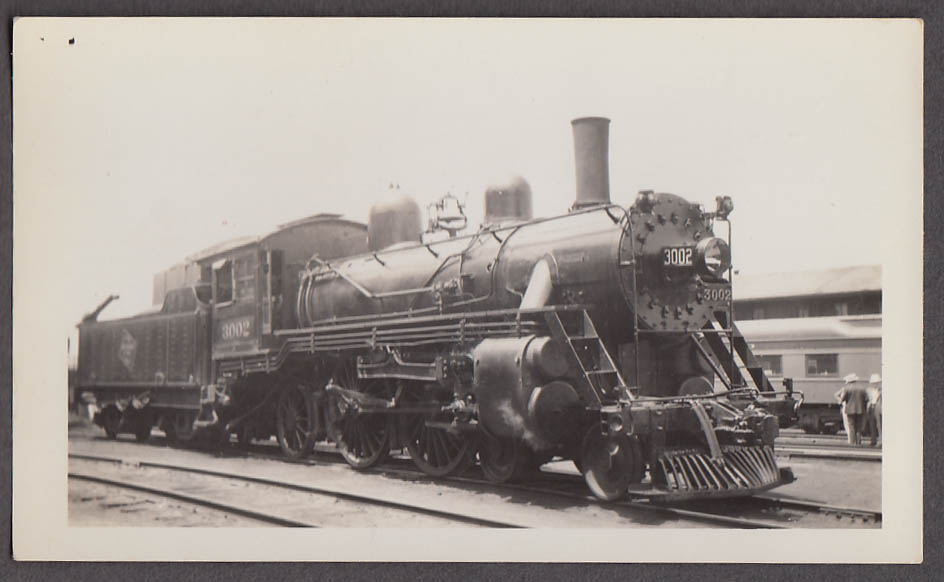Image for Chicago Milwaukee St Paul & Pacific Railroad 4-4-2 #3002 locomotive photo