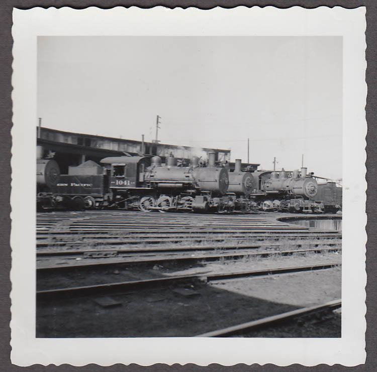 Image for Northern Pacific 0-6-0 #1041 & others locomotive roundtable photo