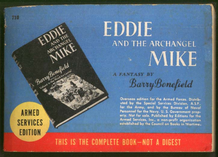 Image for ASE 710 Benefield: Eddie & Archangel Mike 1943