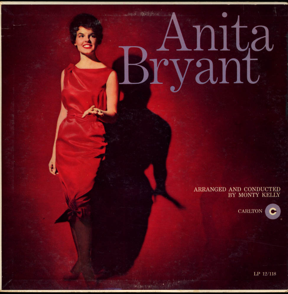 Image for Anita Bryant Arranged & Conducted by Monty Kelly Carlton Mono LP 1959