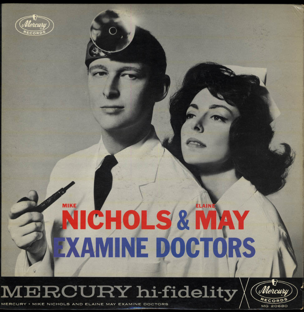 Image for Mike Nichols & Elaine May Examine Doctors Mercury LP MG 20680 1962