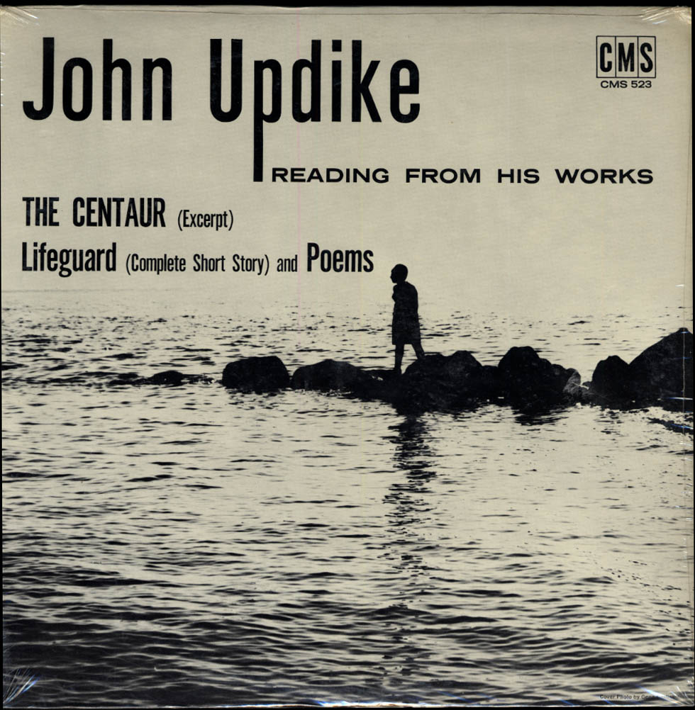 Image for John Updike Reading from His Works: LP CMS 523 1967 ORIGINAL SHRINKWRAP!