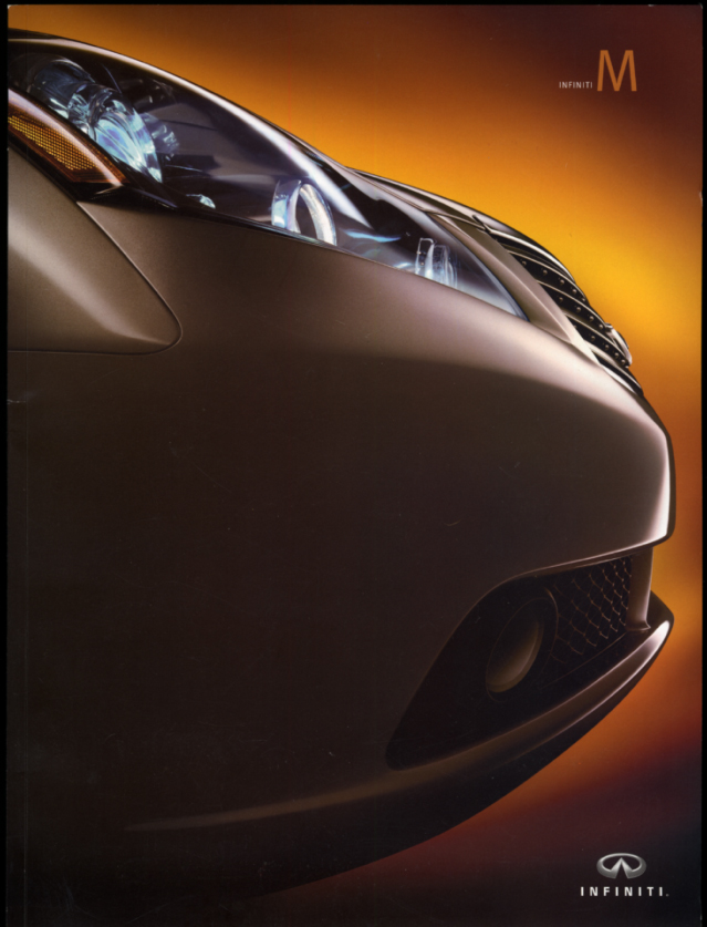 Image for 2005 Infiniti M35 M35x AWD M35 Sport sales brochure