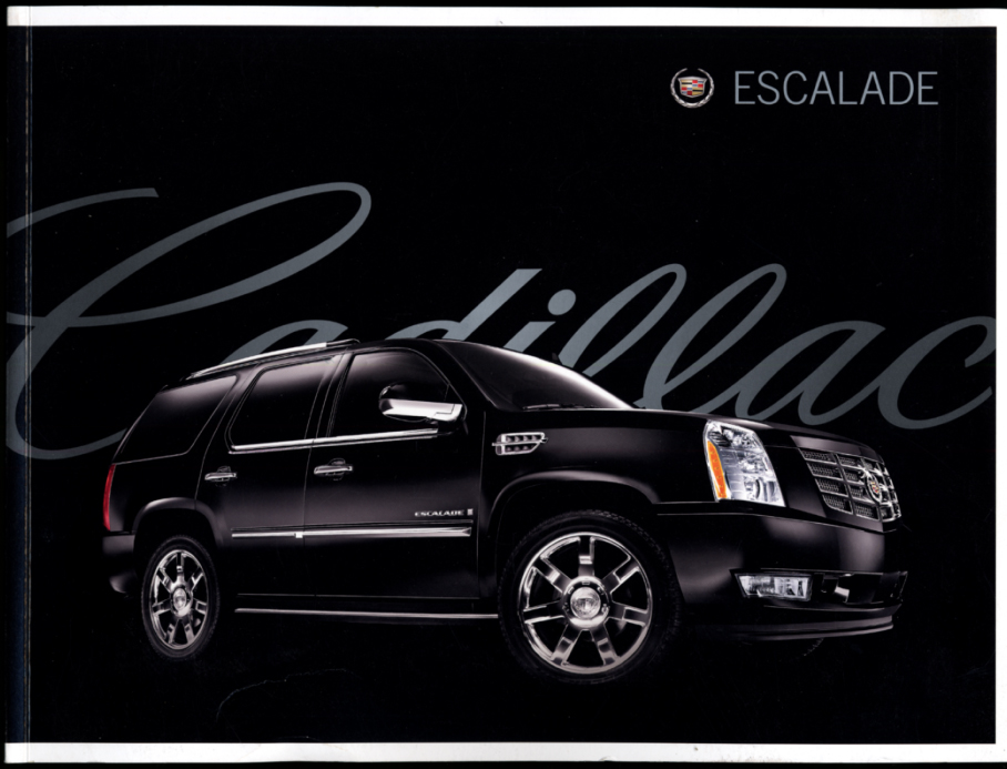 Image for 2008 Cadillac Escalade AWD 2WD ESV AWD ESV 2WD EXT AWD sales brochure