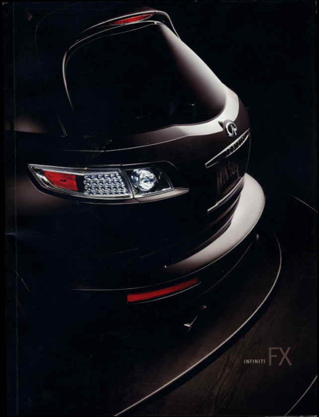 Image for 2006 Infiniti FX35 FX45 FX35 AWD FX45 AWD sales brochure