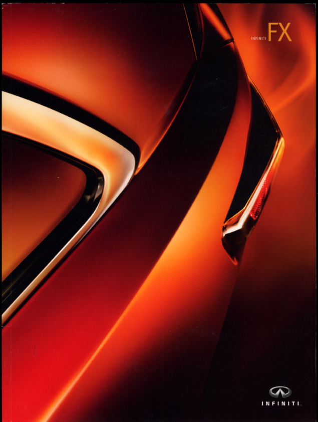 Image for 2005 Infiniti FX45 AWD FX35 AWD FX35 sales brochure
