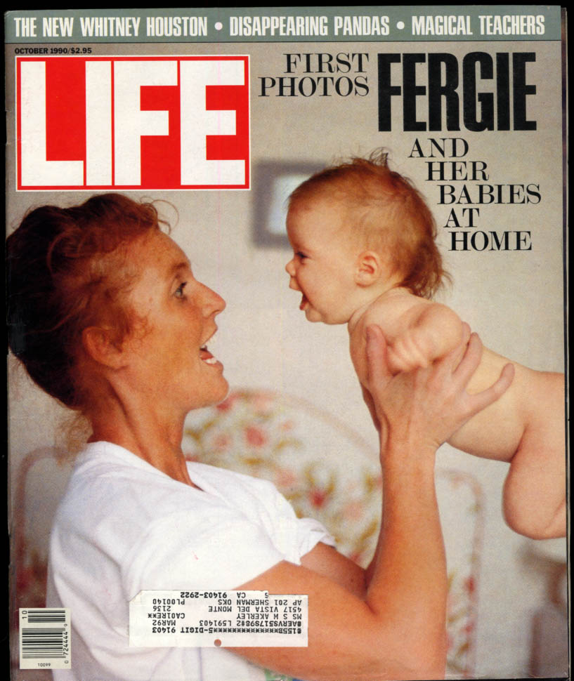Image for LIFE 10 1990 Sarah Ferguson Whitney Houston Pandas Schwarzkopf John Updike