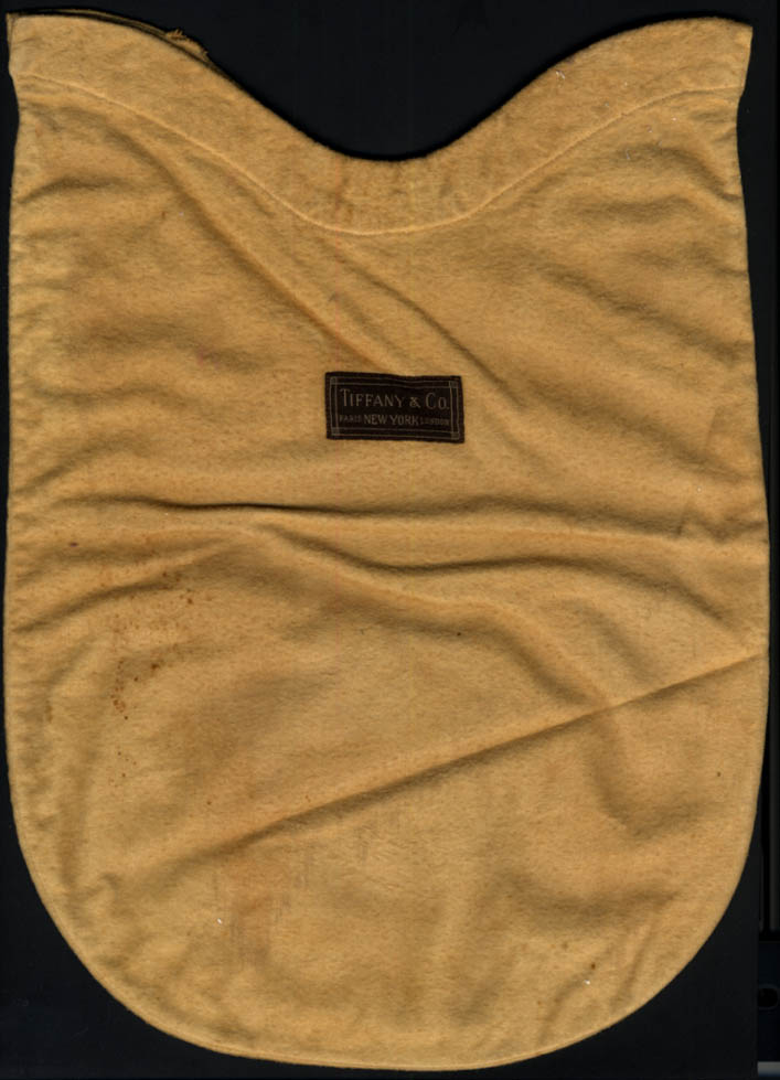 Image for Tiffany & Company New York chamois bag for silverware 11 1/2 x 16"