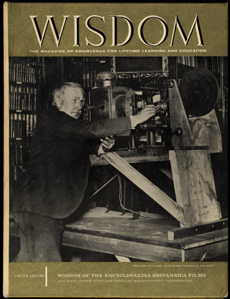 Image for WISDOM #35 1960 Encyclopedia Britannica Films; Thomas Edison