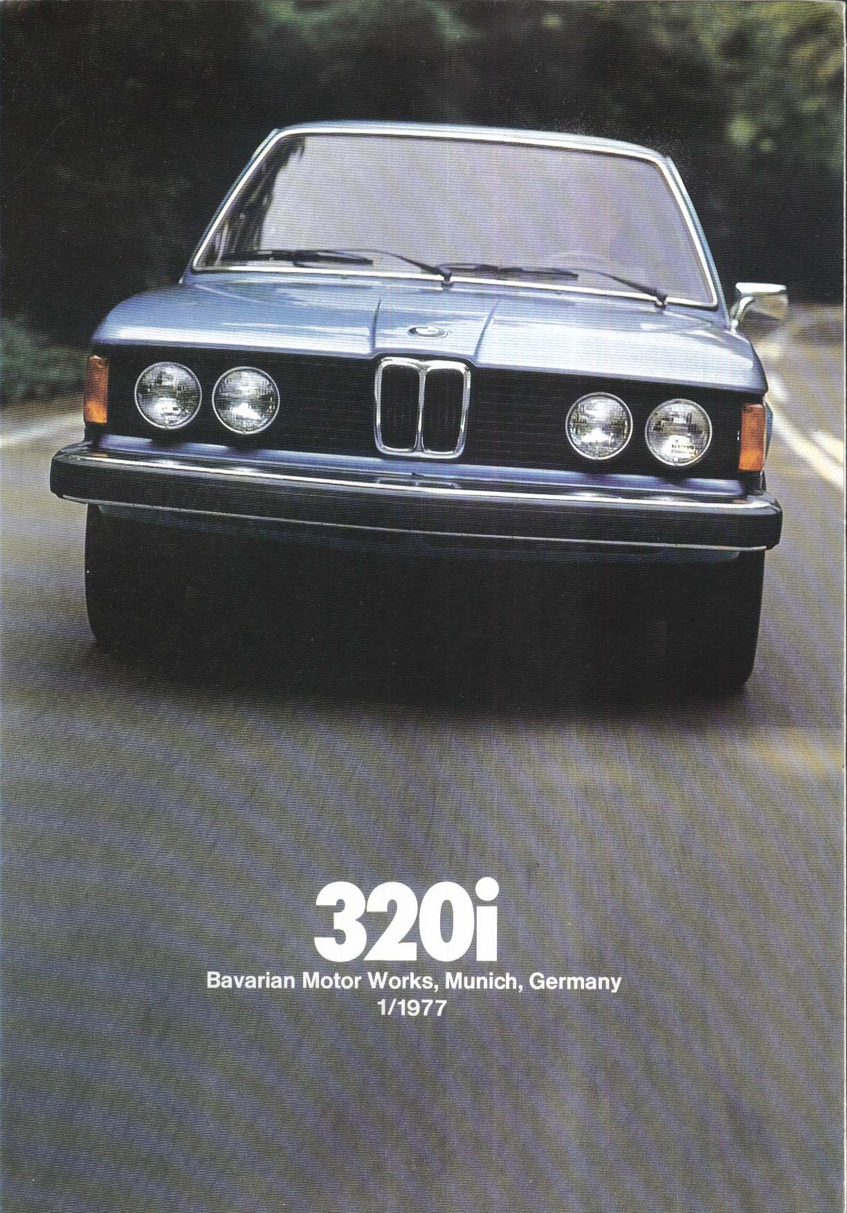 Image for 1977 BMW 320i sales brochure