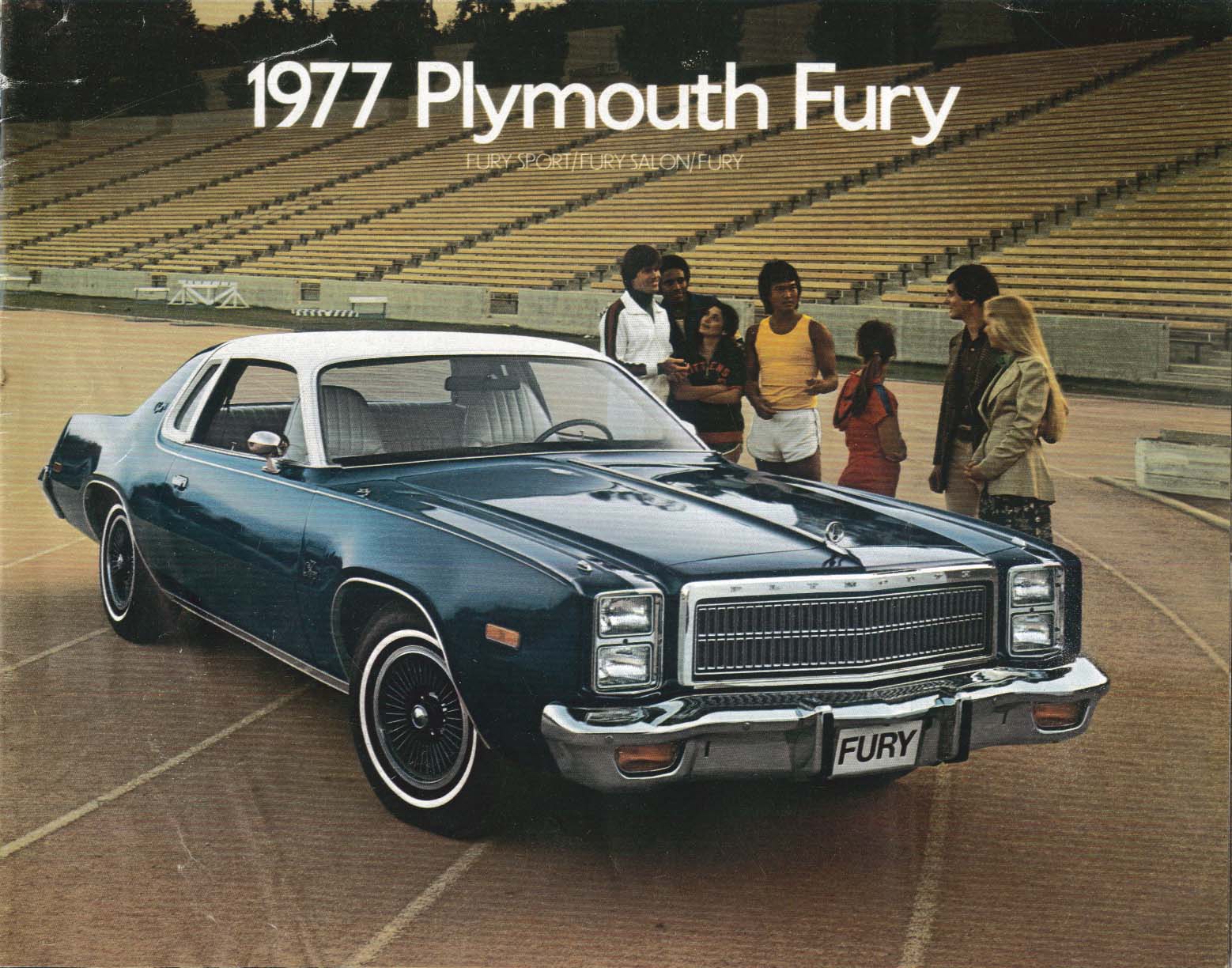 Image for 1977 Plymouth Fury Sport Salon + sales brochure
