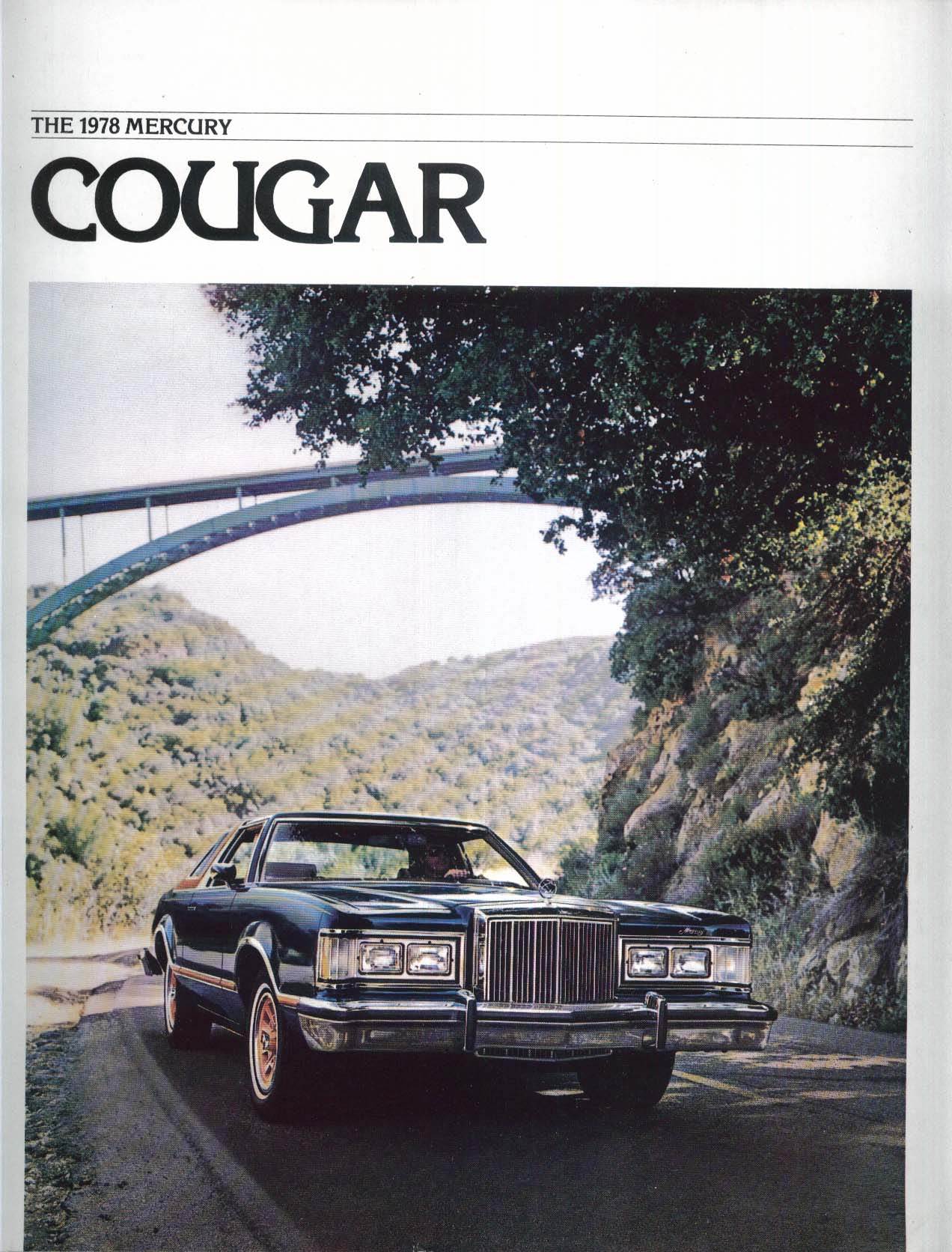 Image for 1978 Mercury Cougar sales brochure