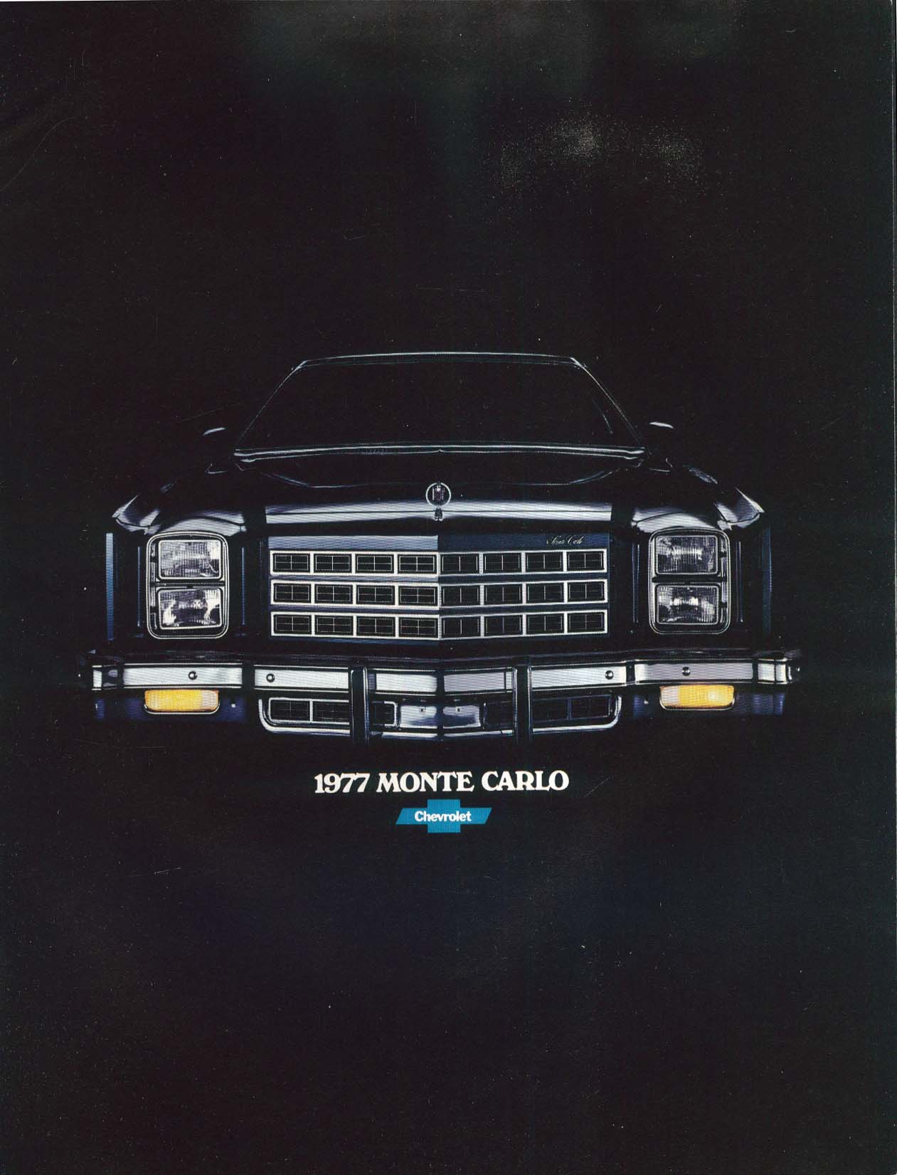 Image for 1977 Chevrolet Monte Carlo sales brochure