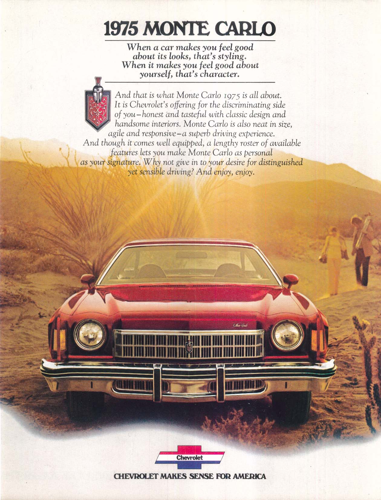 Image for 1975 Chevrolet Monte Carlo sales brochure