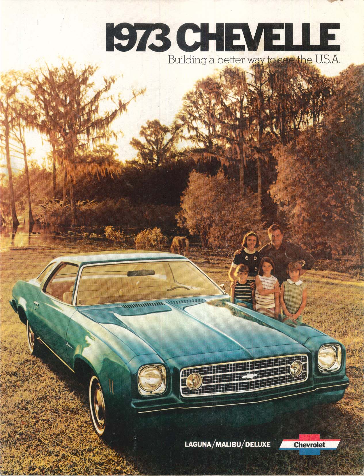 Image for 1973 Chevrolet Chevelle sales brochure w/ Malibu SS