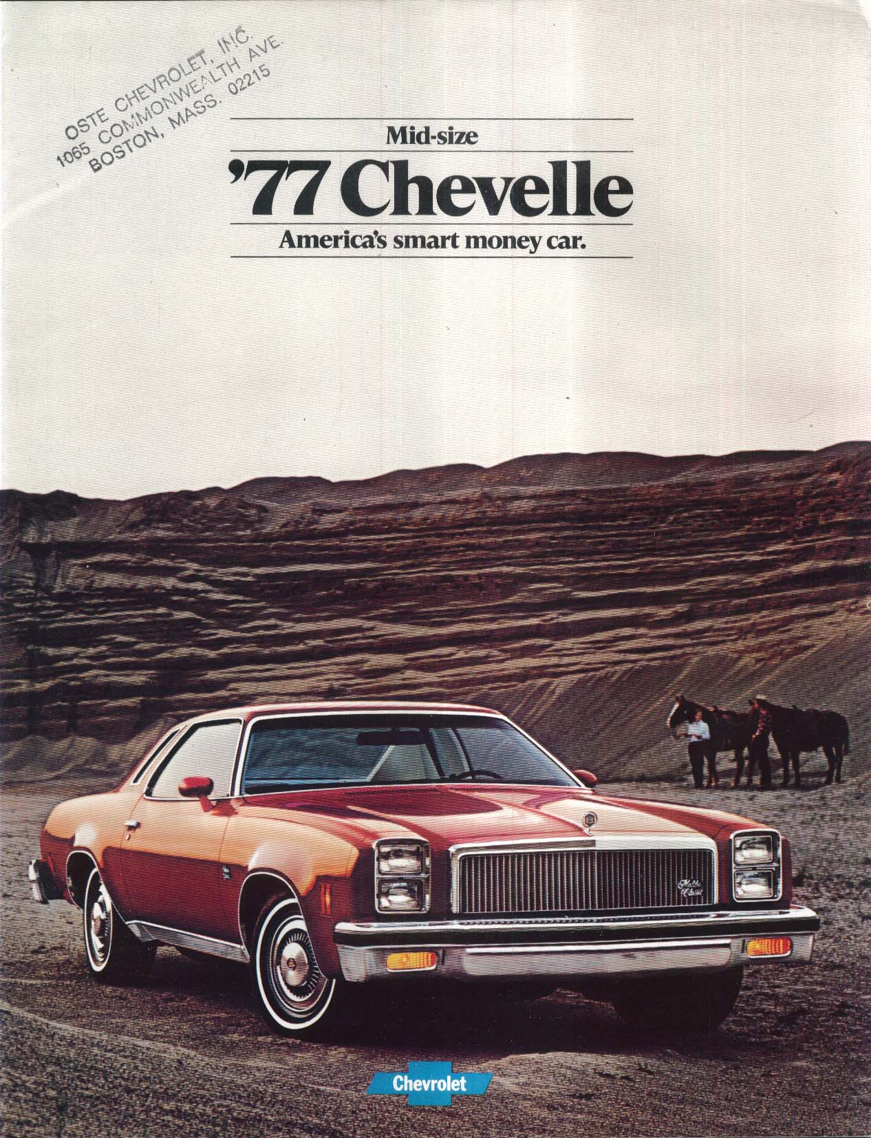 Image for 1977 Chevelle sales brochure