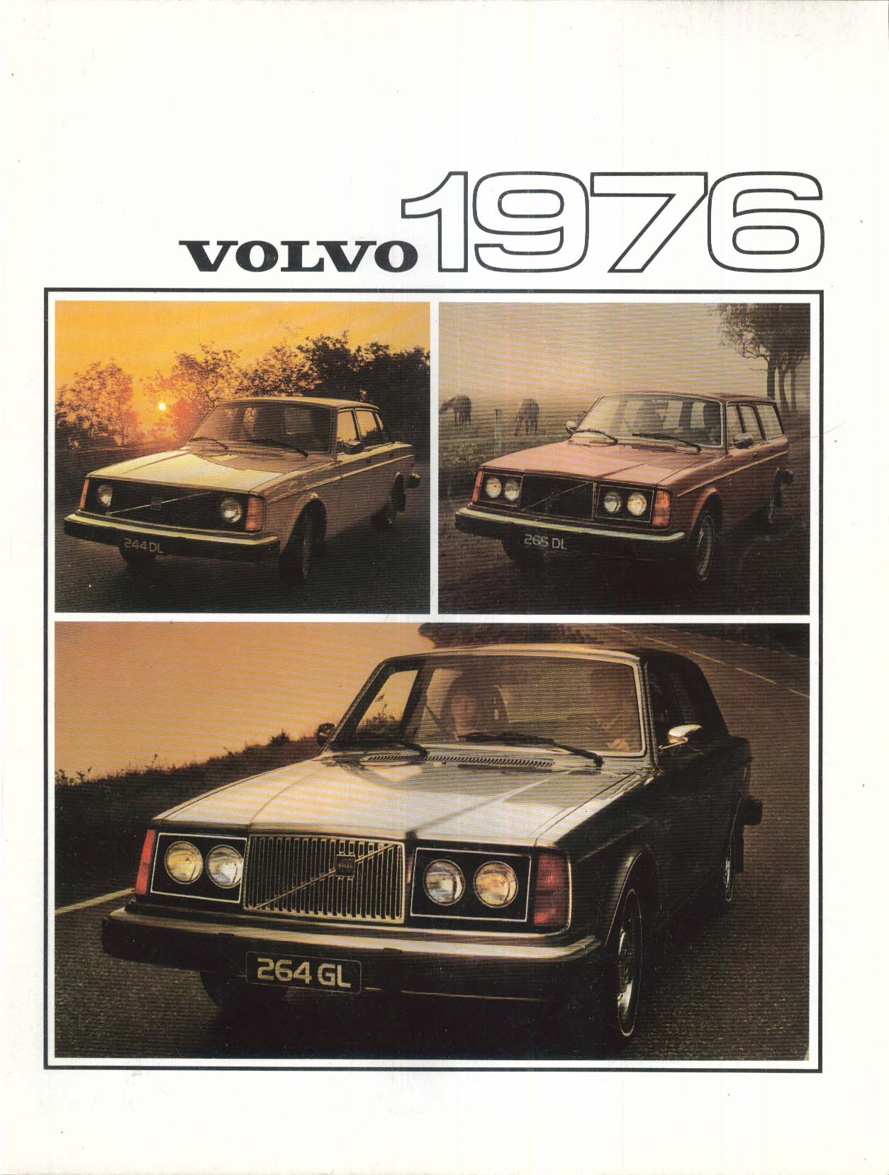 Image for 1976 Volvo 242 244 245 264 265 sales brochure