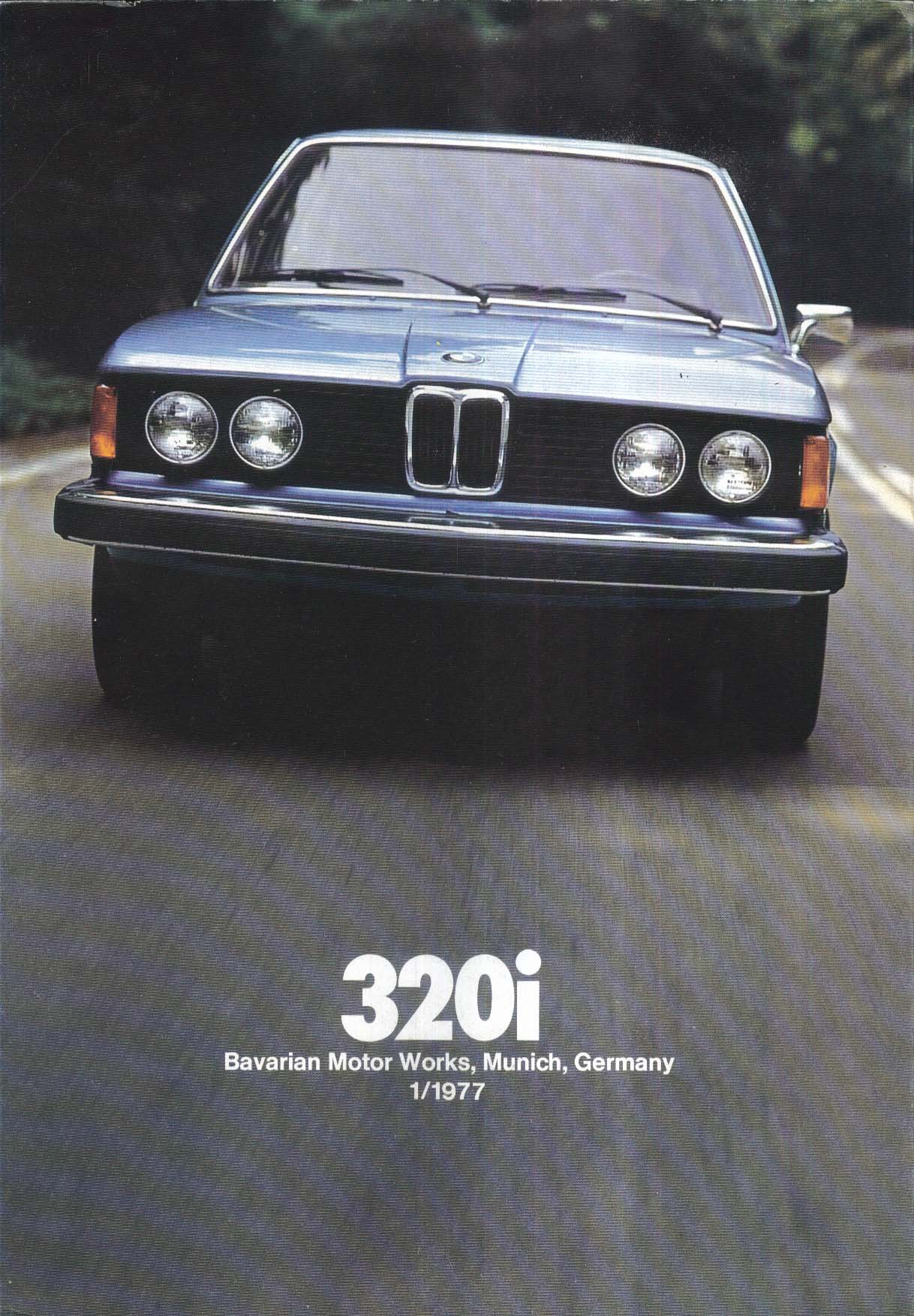 Image for 1977 BMW 320i sales folder