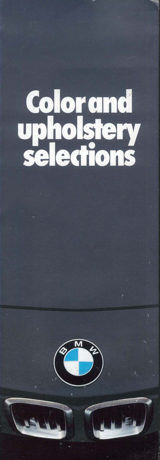 Image for 1979 BMW Color & Upholstery folder