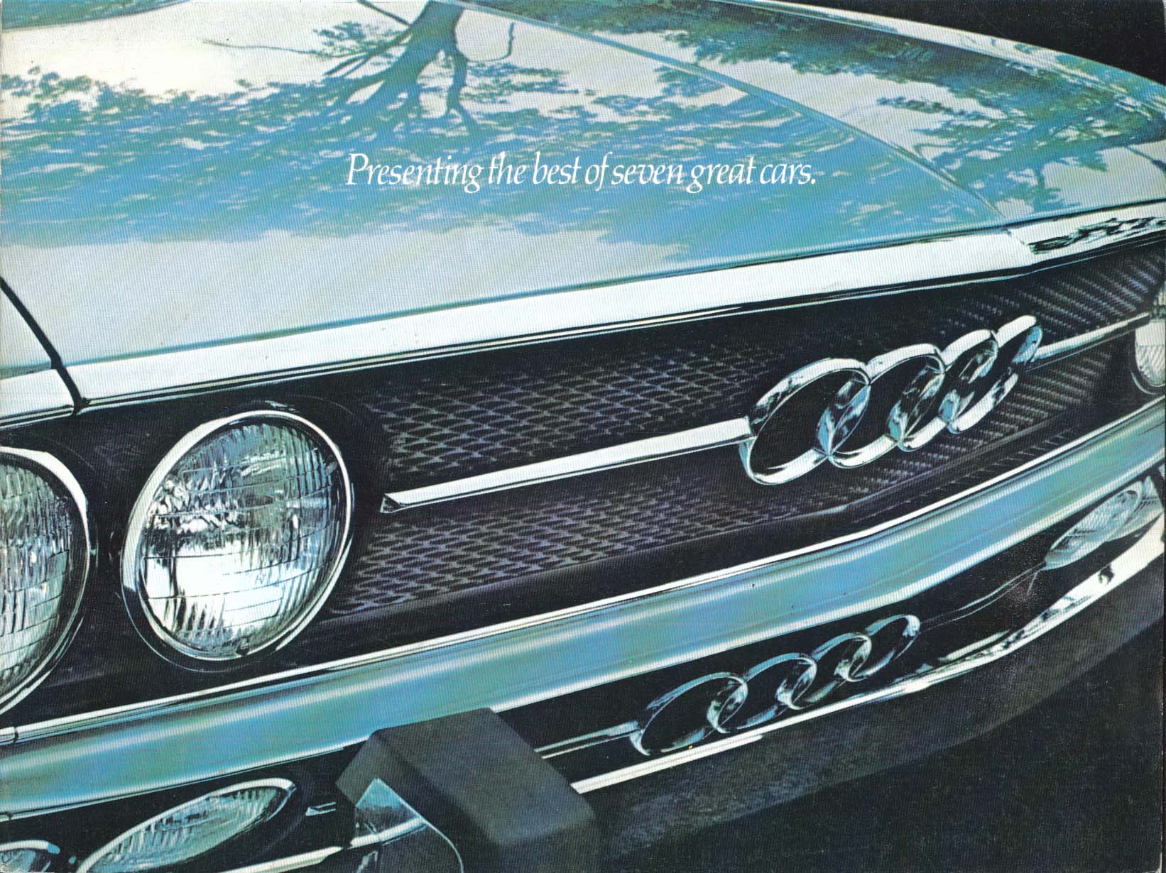 Image for 1974 Audi 100 LS 100GL 100 sales brochure