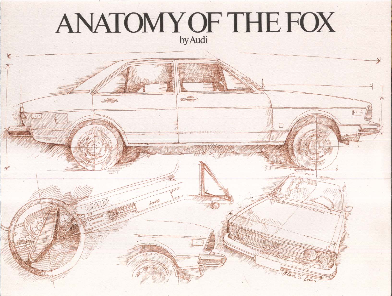Image for 1977 Audi Fox sales brochure