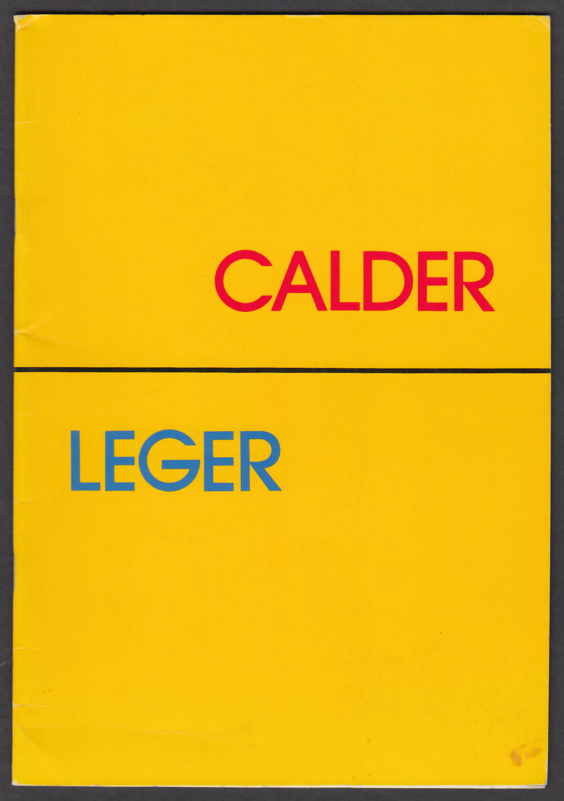 Image for Alexander Calder / Fernand Leger: Knoedler Gallery exhibition catalog 1979