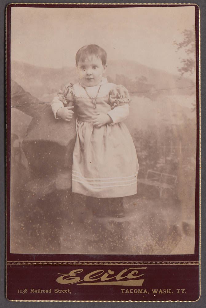 Image for Amy or Grace Sullivan cabinet by Elite Tacoma Washington Territory 1880s
