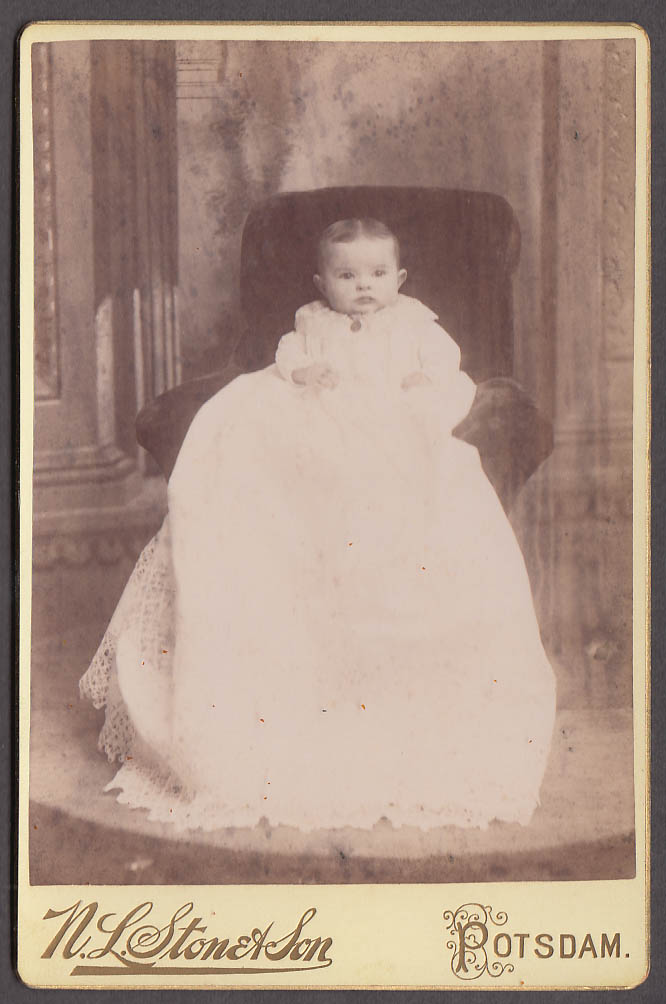 Image for Barbara Sullivan Garvey cabinet by N L Stone & Son Potsdam NY 1880s