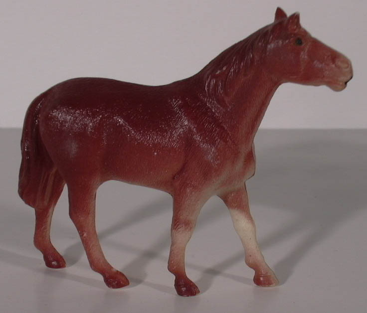 Image for Celluloid brown horse Made in Japan 1940s
