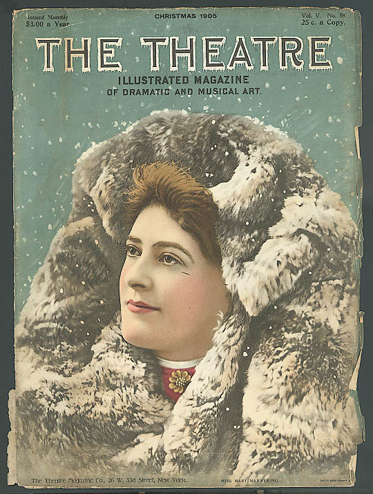 Image for Mary Mannering: The Theatre cover 12/1905