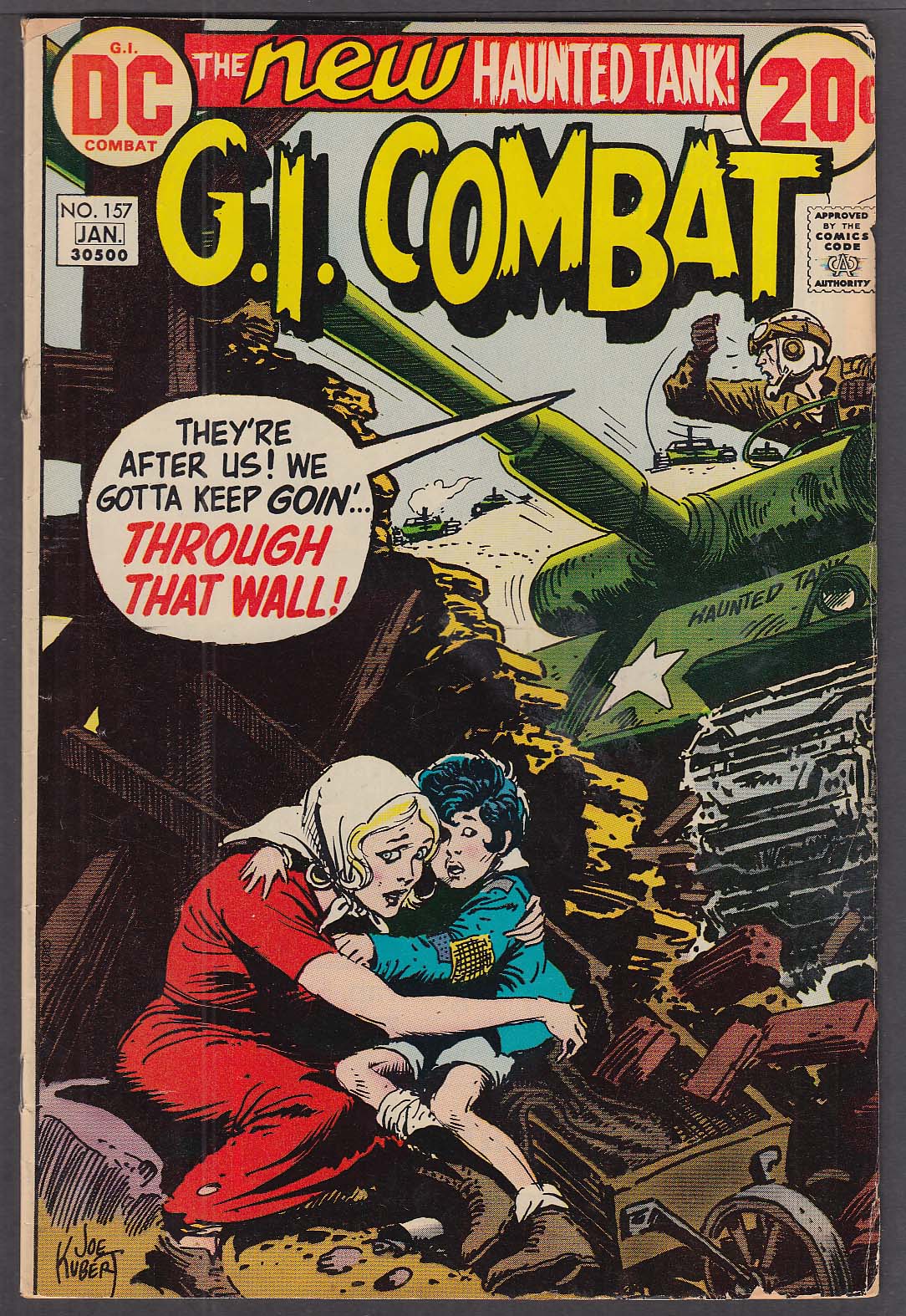Image for G. I. COMBAT #157 DC comic book 12/1972 - 1/1973