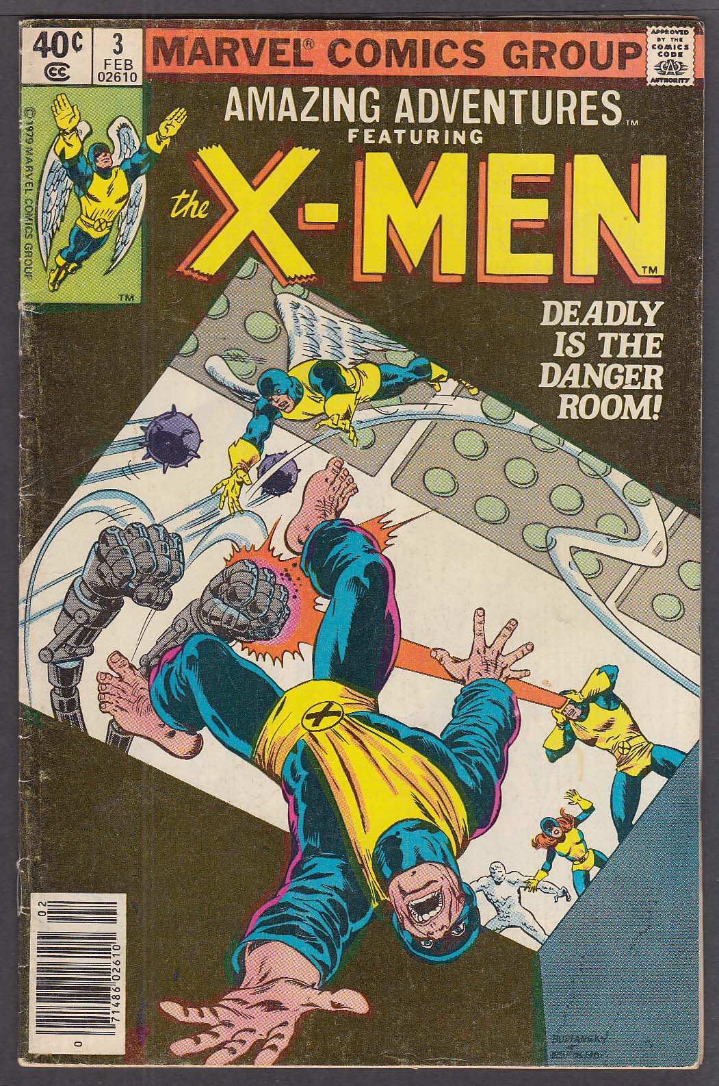 Image for AMAZING ADVENTURES Vol 2 #3 featuring the X-MEN Marvel comic book 2/1980