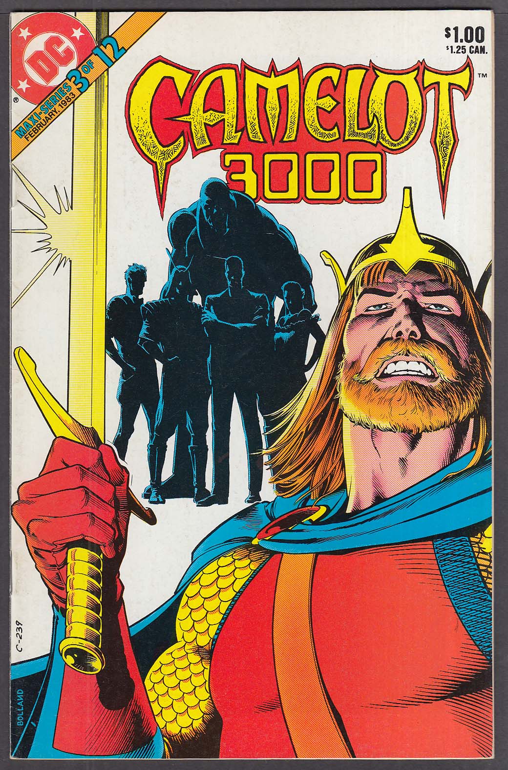 Image for CAMELOT 3000 #3 DC comic book 2/1983