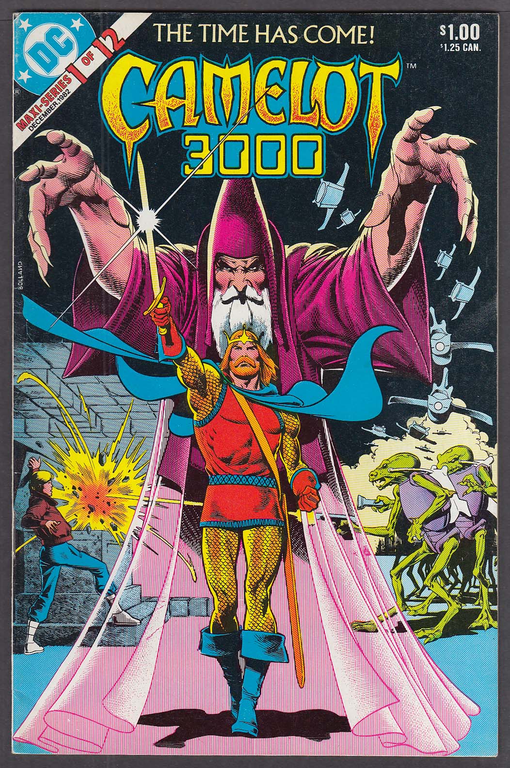 Image for CAMELOT 3000 #1 DC comic book 12/1982
