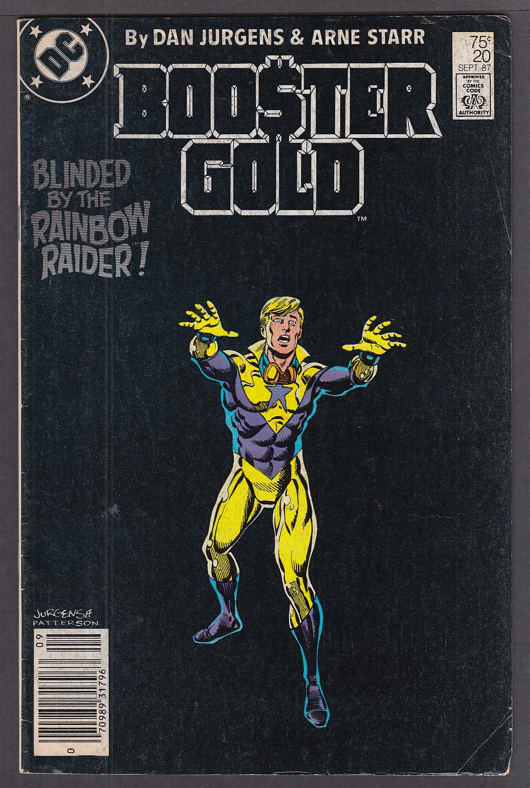Image for Booster Gold #20 DC comic book 9/1987