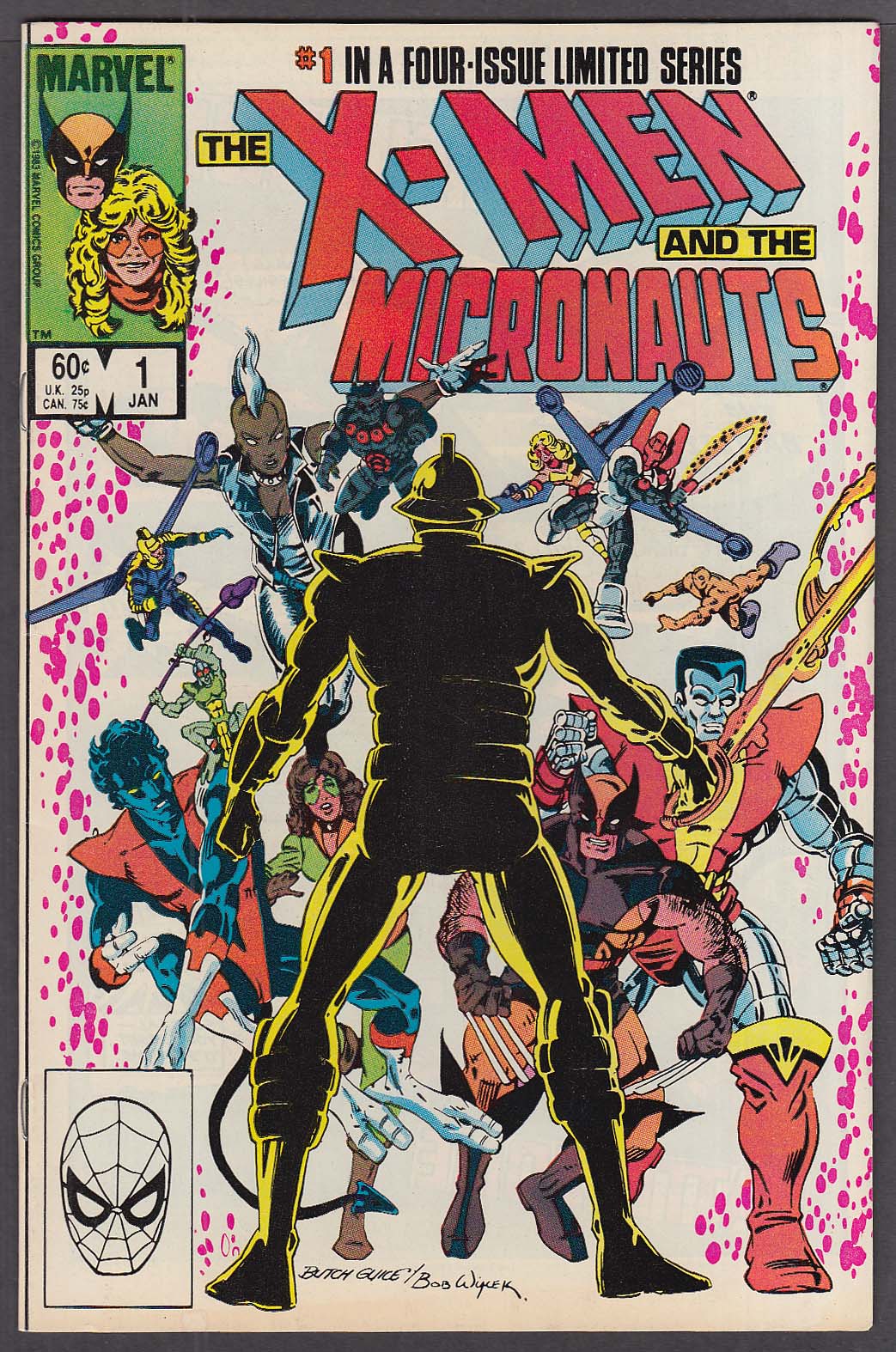 Image for X-MEN & the MICRONAUTS #1 Marvel comic book 1 1984