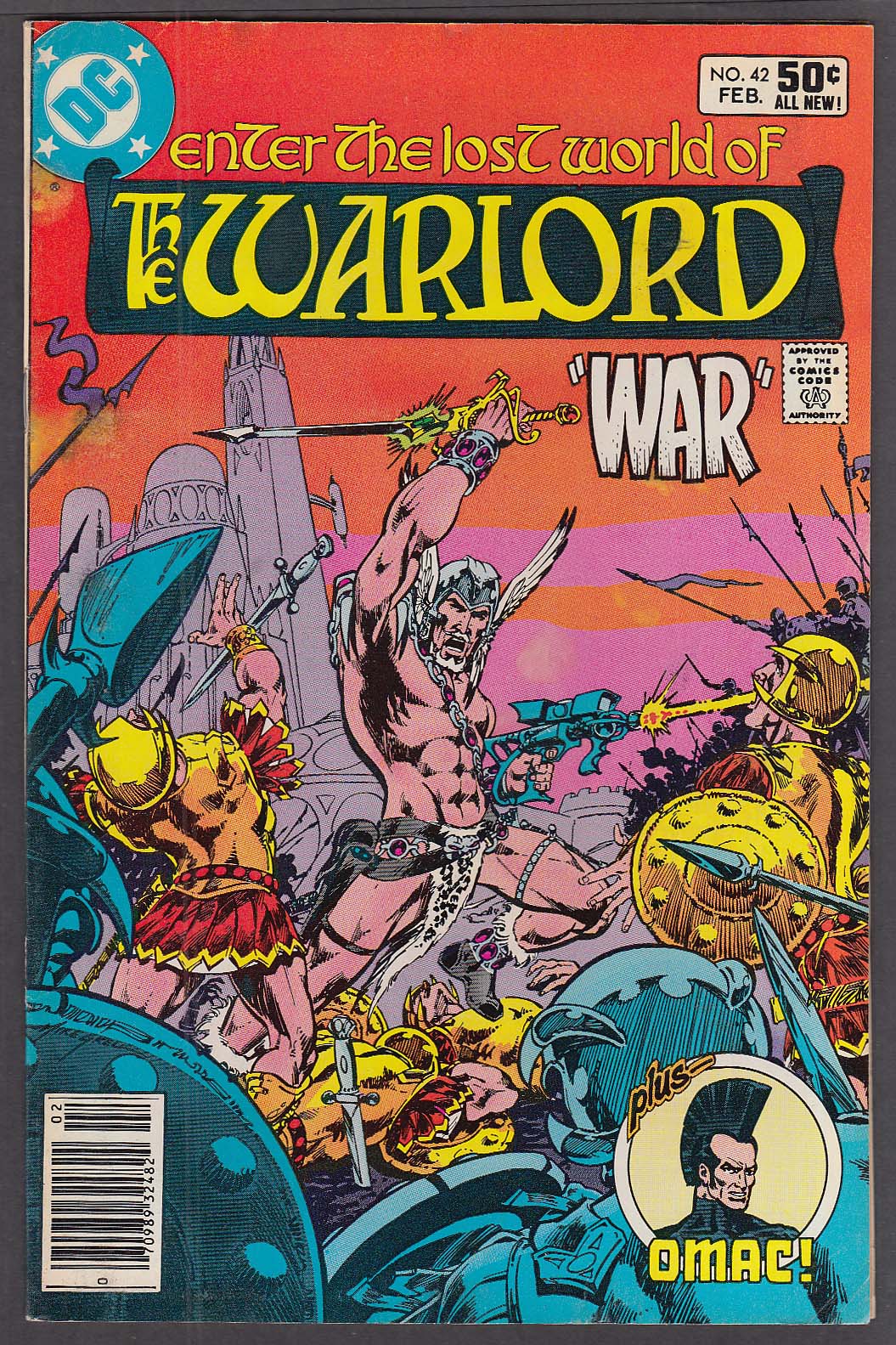 Image for WARLORD #42 DC comic book 2 1981