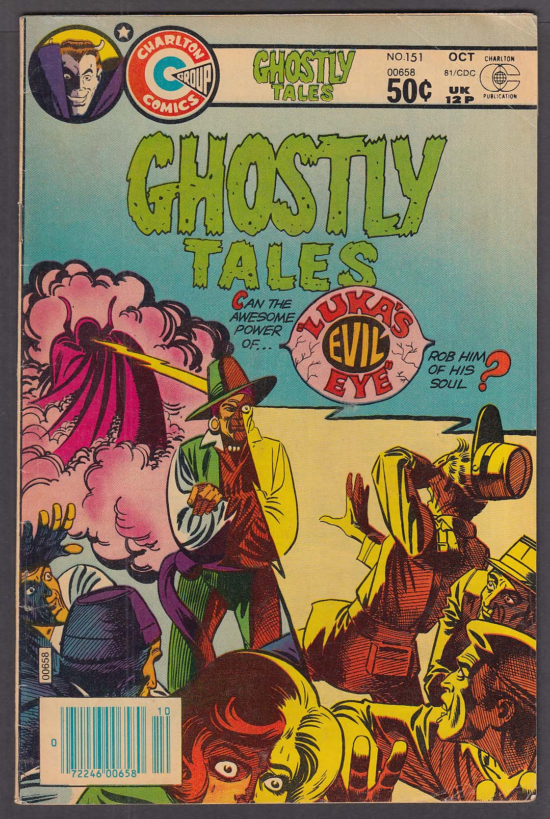 Image for GHOSTLY TALES #151 Charlton comic book 10/1981