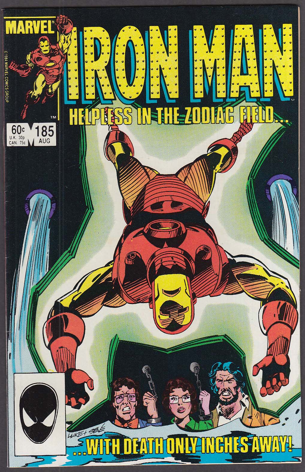 Image for IRON MAN #185 Marvel comic book 8 1984