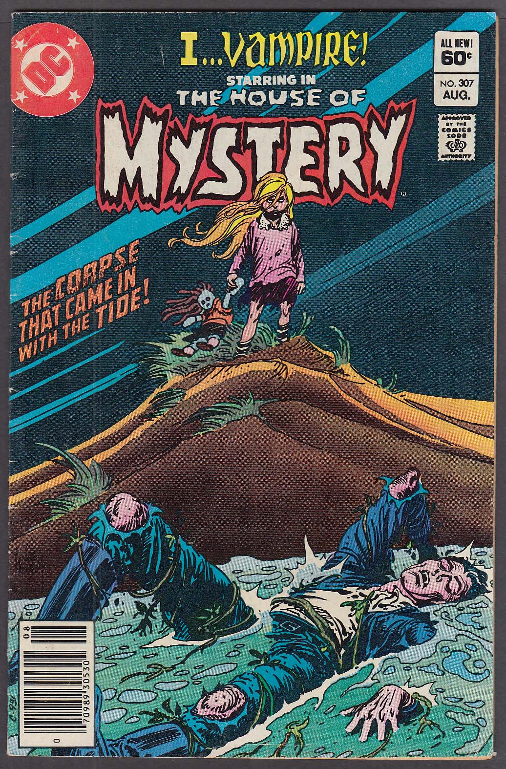Image for HOUSE of MYSTERY #307 I . . . Vampire DC comic 8 1982
