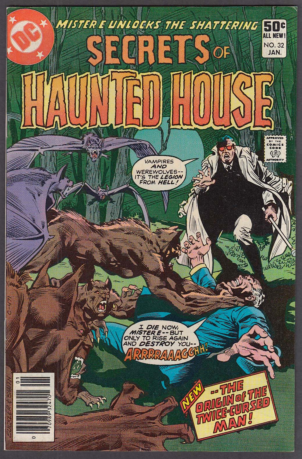 Image for SECRETS of HAUNTED HOUSE #32 DC comic book 1/1981