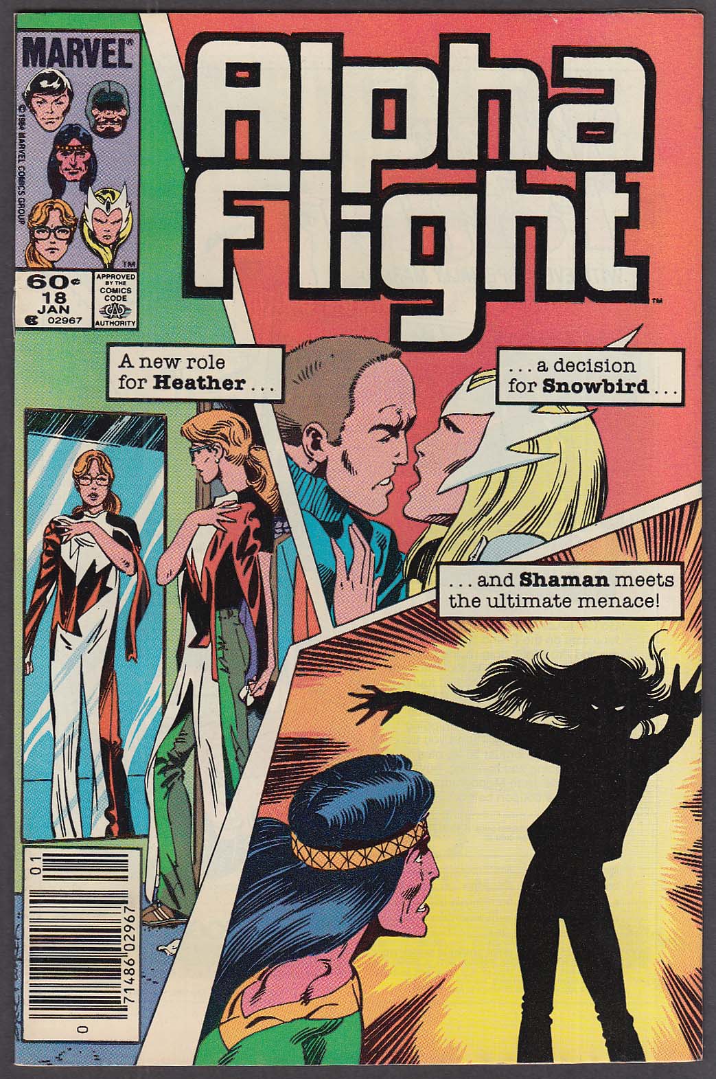 Image for ALPHA FLIGHT #18 Marvel comic book 1 1985