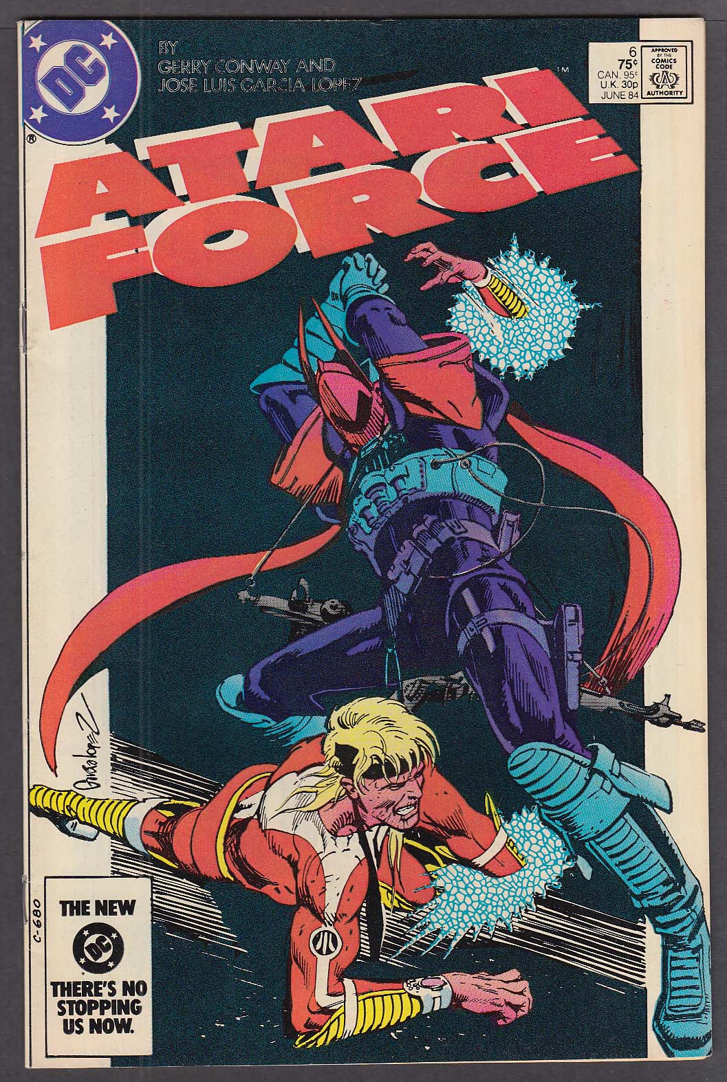 Image for ATARI FORCE #6 DC comic book 6 1984
