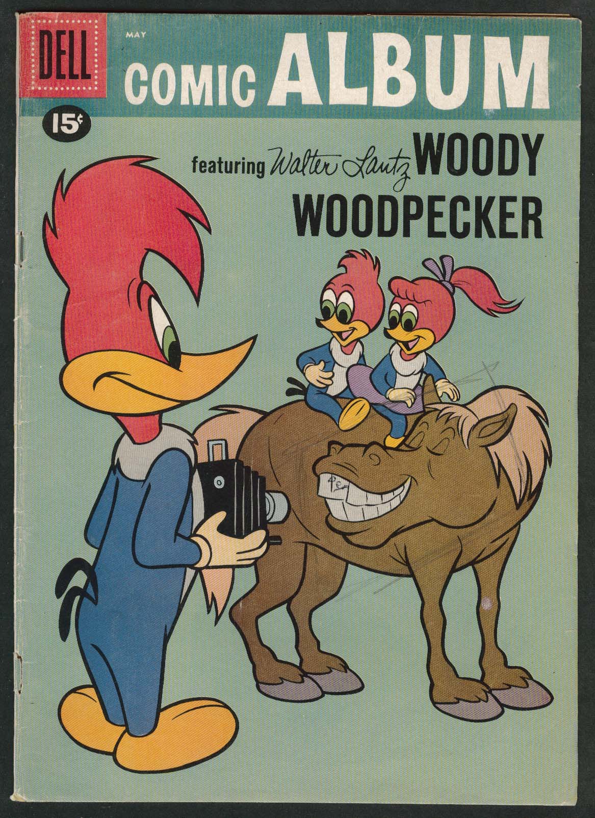 Image for WOODY WOODPECKER Comic Album #13 Dell comic book 3/5 1961
