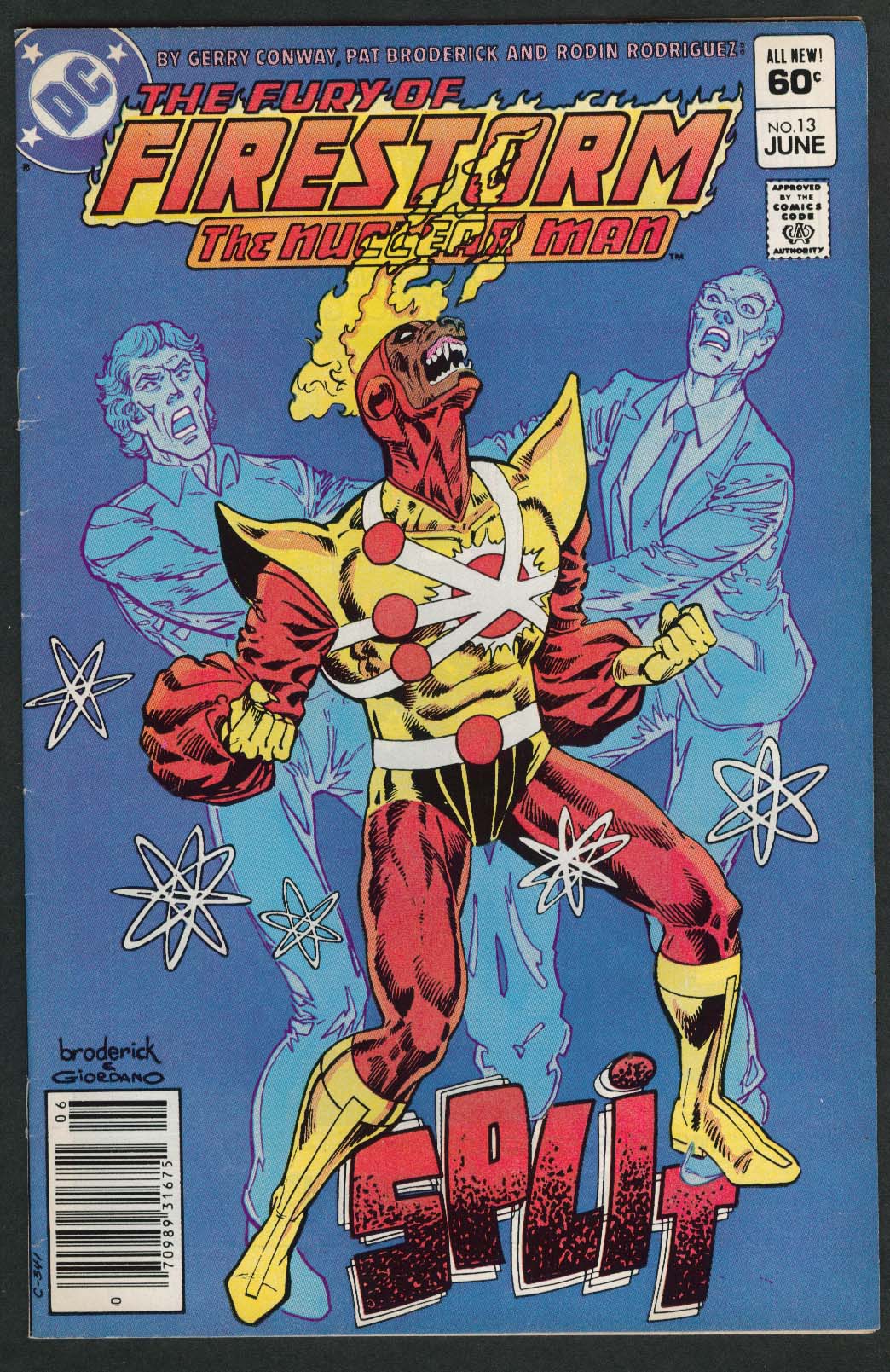 Image for FURY of FIRESTORM Nuclear Man #13 DC Comic Book 6 1983