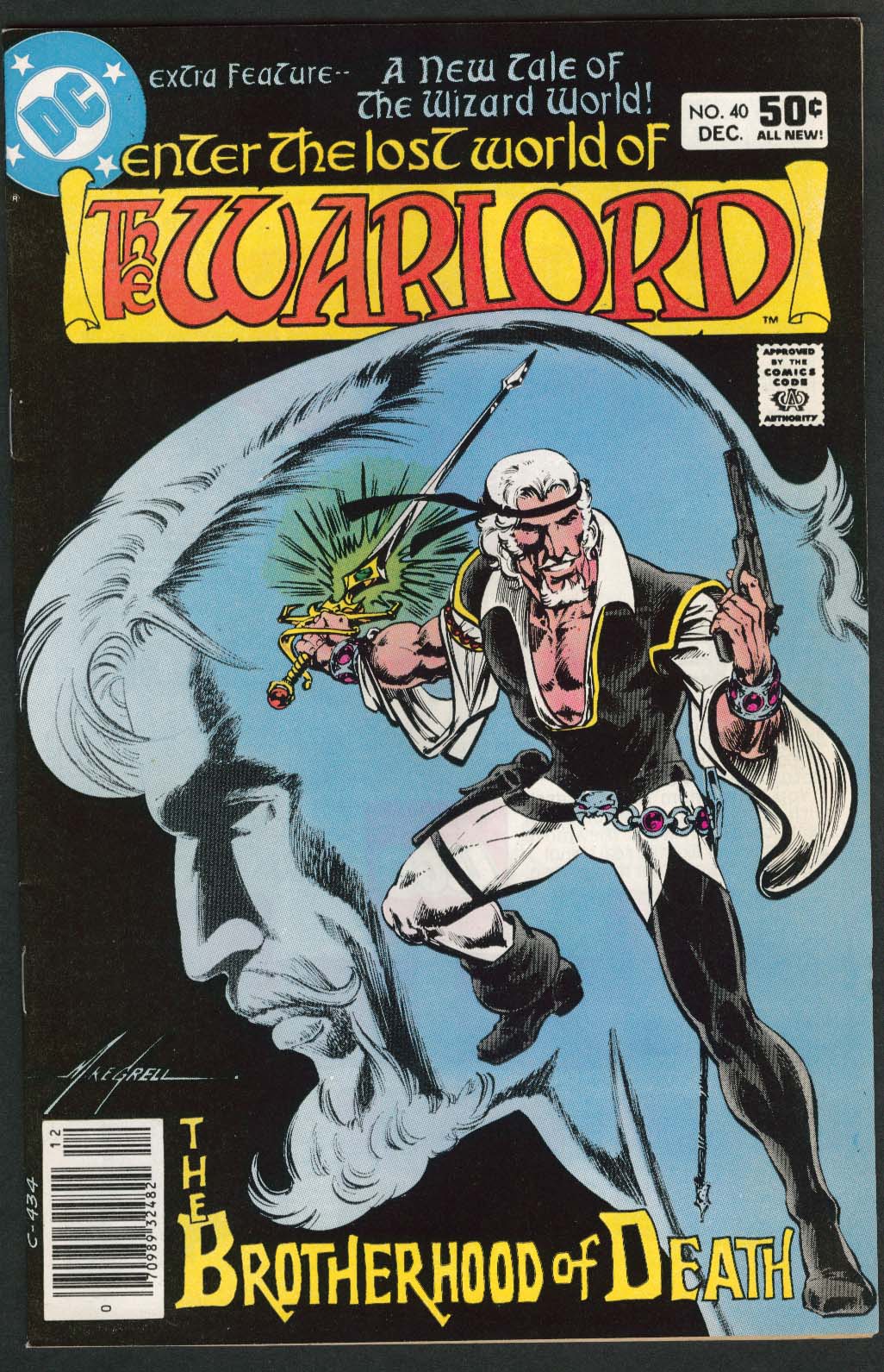 Image for WARLORD #40 DC comic book 12 1980