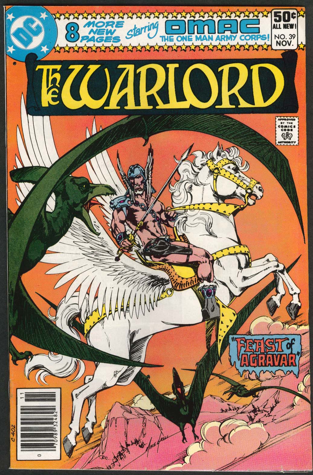 Image for WARLORD #39 DC comic book 11 1980