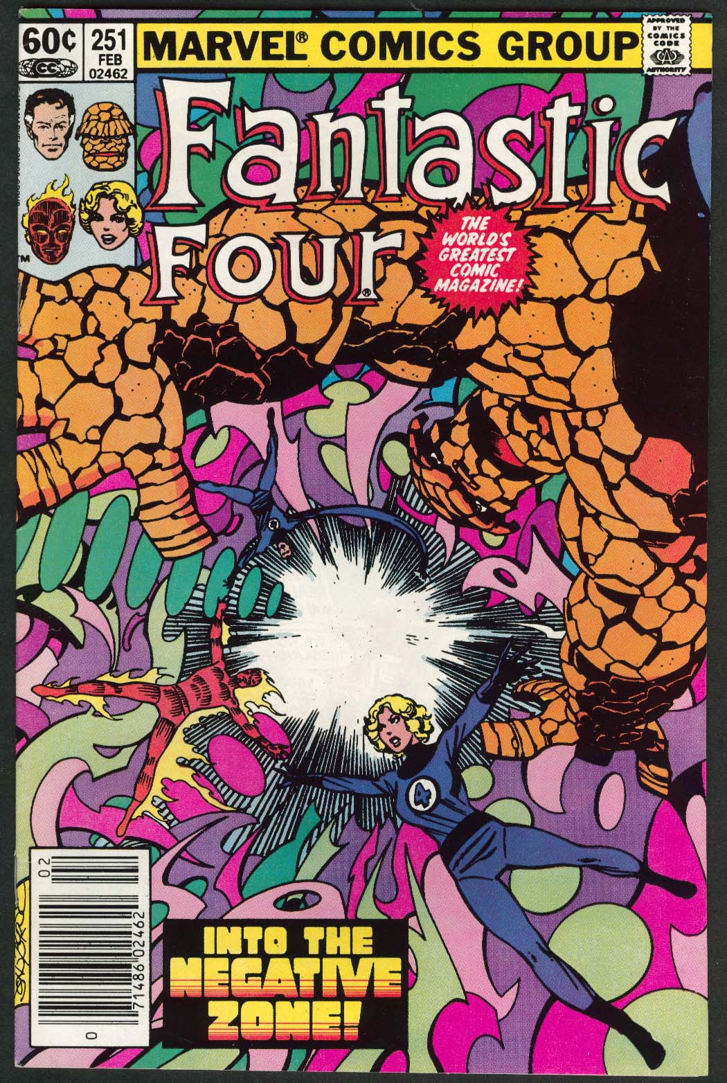 Image for FANTASTIC FOUR #251 Marvel comic book 2 1983
